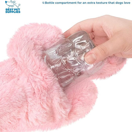 Best Pet Supplies Interactive Squeaky Dog Chew Toy, Ideal Dog Toys for Chewers, Small, Medium & Large Dogs, and Fetch Lovers - Pack of 4 (Various Style-Color), Medium