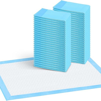 FluffyDream Super Absorbent Waterproof Dog and Puppy Pet Training Pad, Housebreaking Pet Pad,Blue (17.6"x23.6" (500PCS))