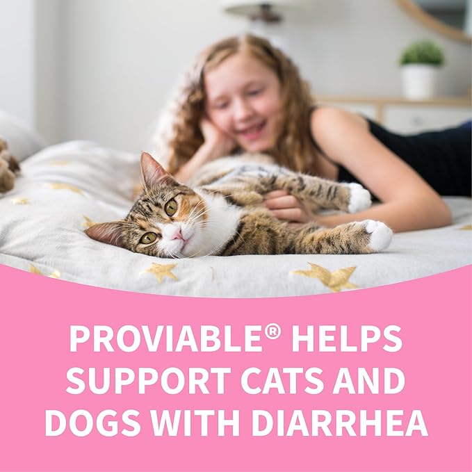 Nutramax Laboratories 30 Count Proviable Health Supplement for Cats and Dogs (PROVDC30)