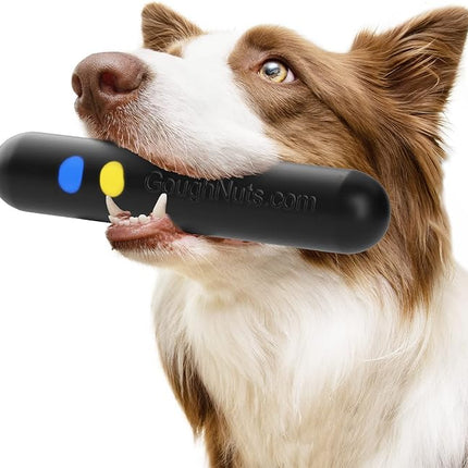 Goughnuts — Dog Toys for Aggressive Chewers | Virtually Indestructible Dog Toys for Breeds Such as Pit Bulls and German Shepherds | Heavy Duty Rubber Stick Toy | Large