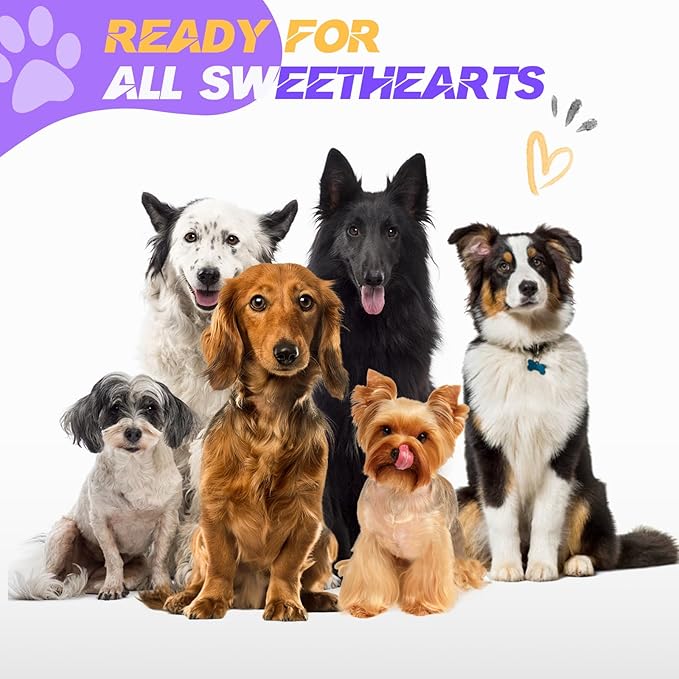 JASON Dog Scissors for Grooming - 7.5" Chunker Scissors for Dog Grooming, Japanese 440C Stainless Steel Chunking Shears with Diamond Adjustable Screw (18 Teeth, Purple)