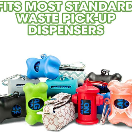 Bags On Board Dog Poo Bags | Strong, Leak Proof Dog Waste Bags | 140 Neutral Bags