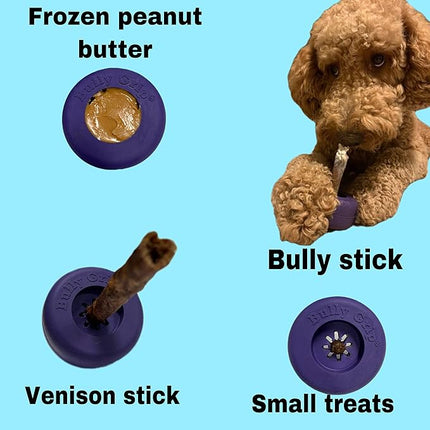 Bully Stick Holder for Dogs - Medium Size - Interactive Dog Toy, Dog Treat Holder, Slow Feeder, Treat Dispenser, Chew Toy and Dog Safety Device