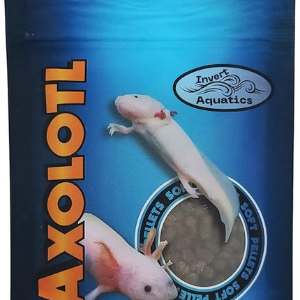 Soft Pellets for Axolotls - Moist Sinking Diet for Axolotl, Newts, Salamanders & Other Small Amphibians (1.5 oz (42.5g))
