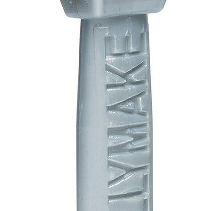 BULLYMAKE Silver Tough Chew Hammer Toy for Dogs, Durable Nylon Dog Toys for Aggressive Chewers, Dental Stimulating, Tough Chew, Boredom Busting, Pet Supplies, Made in USA