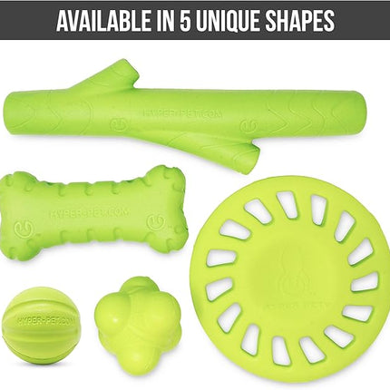 Hyper Pet Fetching Dog Toys - Throwing Bumpy Ball Dog Toy Made with EVA Foam - Lightweight & Floats on Water (Pack of 5)