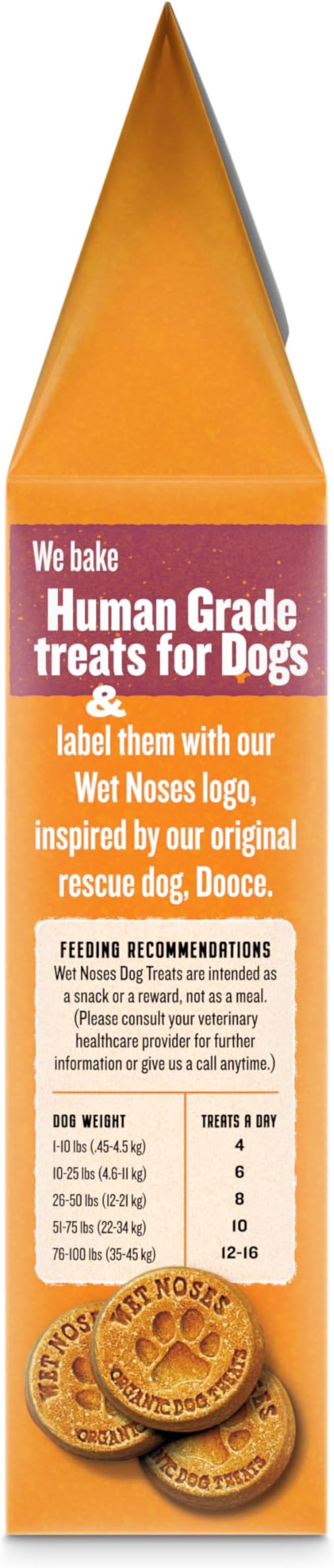 Grain-Free Organic Crunchy Dog Treats – for All Pet Sizes, Breeds – All-Natural Treat – 100% Human-Grade – Delicious Snacks for Dogs – 14 Oz., Grain Free - Carrot Sweet Potato, 2 X 14oz Box