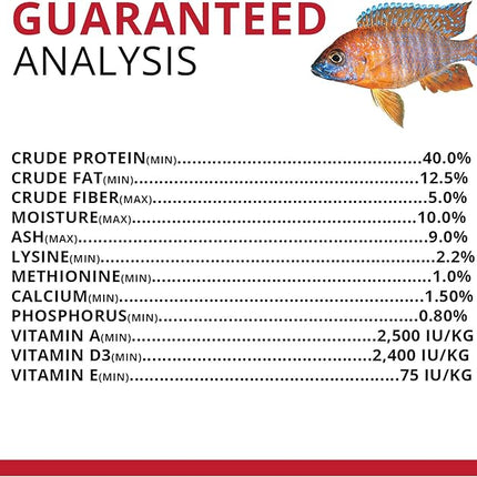 Fluval Bug Bites Cichlid Fish Food, Pellets for Medium to Large Sized Fish, 3.53 oz., A6581