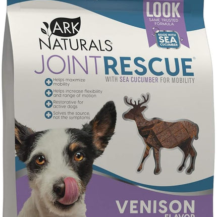 ARK NATURALS Sea Mobility Joint Rescue Dog Treats, Venison Flavor, Joint Supplement with Glucosamine & Chondroitin, 1 Pack, 20003