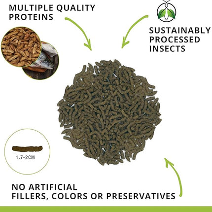 Fluval Bug Bites Bottom Feeder Fish Food, Sticks for Medium to Large Sized Fish, 4.59 oz., A6587