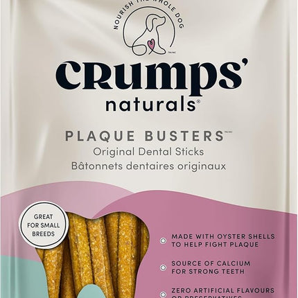 Crumps' Naturals Plaque Busters 3.5" (18ct) 9.0oz/255g Dog Dental Treat