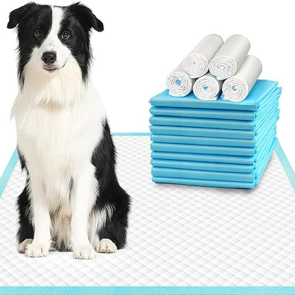Extra Large Dog Pads 28"x34", 30 Count Thicker Puppy Pads XL, Super Absorbent Pee Pads for Dogs, Disposable Incontience Underpads for Doggies, Cats, Rabbits, Pups, Leak-Proof Pet Potty Mats