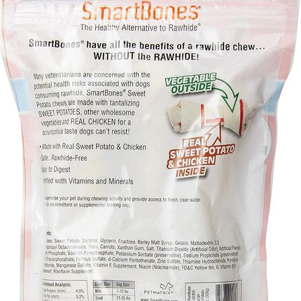 SmartBones Large Chews, Treat Your Dog to a Rawhide-Free Chew Made With Real Meat and Vegetables 3 Count (Pack of 1)