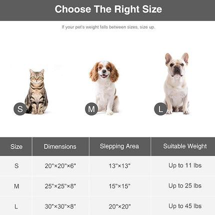 Love's cabin Round Donut Cat and Dog Cushion Bed, 30in Pet Bed for Medium or Large Dogs, Anti-Slip & Water-Resistant Bottom, Soft Durable Fabric Pet beds, Washable Calming Cat Bed Lavender