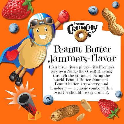 Fromm Crunchy Os Peanut Butter Jammers Dog Treats - Premium Crunchy Dog Treats - Peanut Butter Recipe - 26 oz