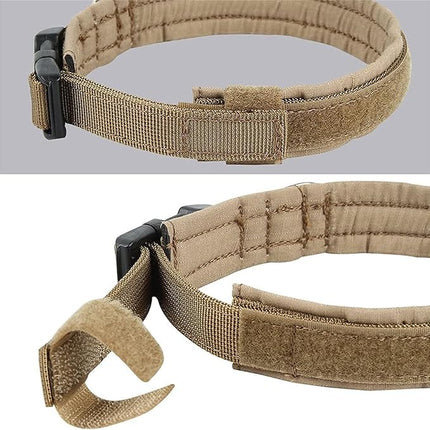 EXCELLENT ELITE SPANKER Nylon Puppy Dog Collar Adjustable Soft Padded Collar Heavy Duty Quick-Release Buckle Lightweight No-Choke for Small Medium Dogs(COB,S)