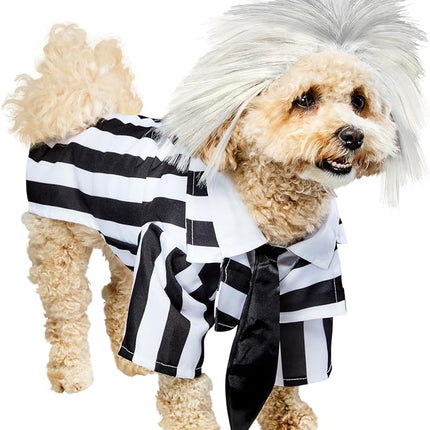 Beetlejuice: Beetlejuice Pet Costume for For Dogs or Cats by Rubies, XL