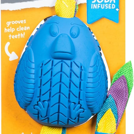 Arm & Hammer for Pets Super Treadz Large Rooster Dental Chew Toy for Dogs Dog Dental Toys Help Reduce Plaque & Tartar Buildup Without Brushing Safe for Dogs up to 35 Lbs