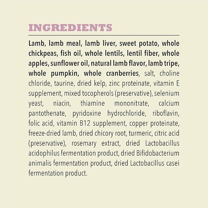 ACANA Singles Limited Ingredient Grain Free High Protein Dry Dog Food Lamb & Apple Recipe 13lb Bag