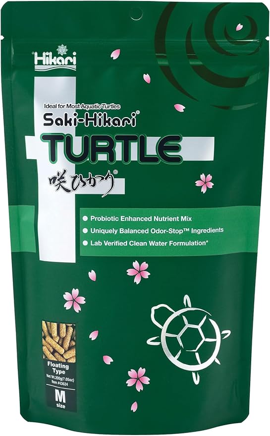 Hikari 330337 Saki-Turtle Sticks, 7.05 oz, Black
