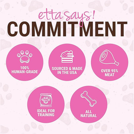 etta says! Yumm Sticks - Real Meat Pork Dog Jerky Treats - Human Grade - Made in The USA (12 Count Pack of 1)