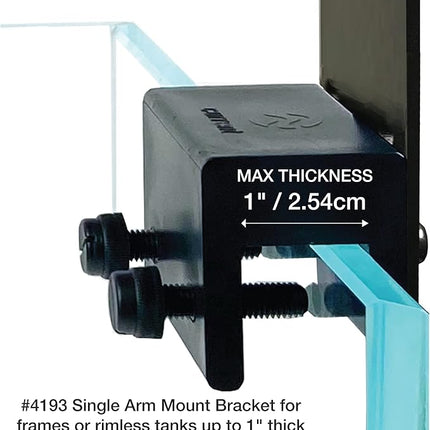 Current USA Orbit LED Adjustable Tank Mount Bracket (4193),aluminum arm