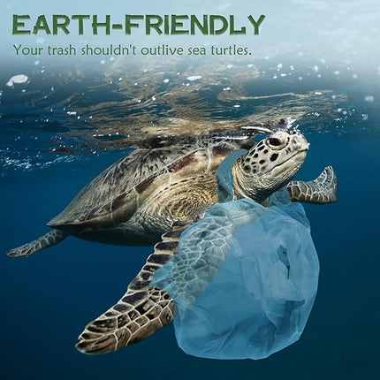 Loveishere 100% Compostable & Biodegradable Poop Bags(360 Bags, 24 Rolls) - 20 Micron Thick, Guaranteed Leak Proof, ASTM D6400 & EN 13432 Certified (Green)