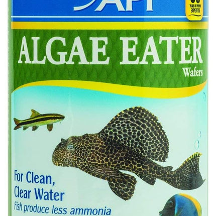 API ALGAE EATER WAFERS Algae Wafer Fish Food 6.4-Ounce Container