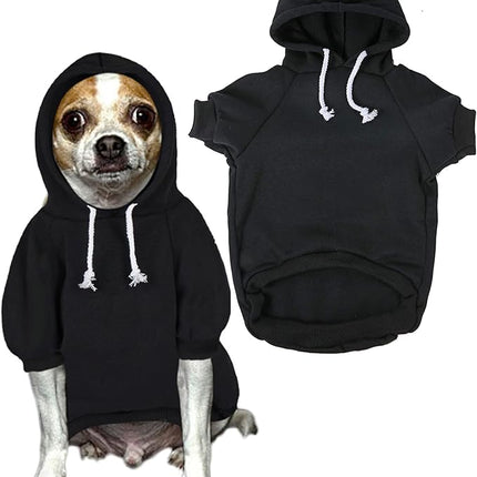 Blank Dog Sweatshirt Pet Hoodie for Medium Dogs Doggie Clothes