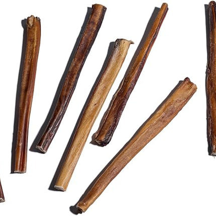 Jack&Pup 12 Inch Jumbo Bully Sticks for Dogs (5 Pack) Single Ingredient Dog Bully Sticks for Large Dogs and Aggressive Chewers