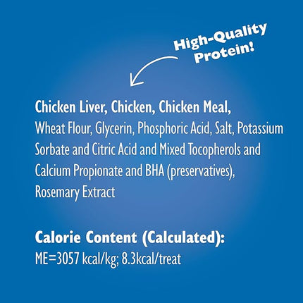 Bil-Jac Original Recipe Soft Training Treats for Dogs, Made with Chicken Liver, Resealable Double Zipper Pouch 10oz (4-Pack)