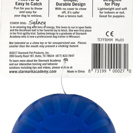 Starmark Fantastic DuraFoam Ball Tough Dog Toy, Color Varies Medium
