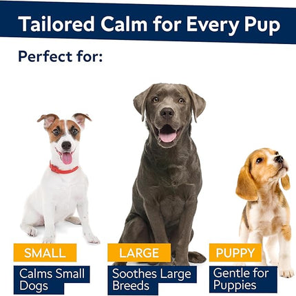 STRELLALAB Hemp Calming Chews for Dogs - Melatonin Dog Treats - Anxiety Relief - Calming Chews - Sleep & Stress Aid for Separation - 180 Treats