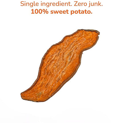 Davie's Sweet Potato Dog Treats - Healthy, Natural Dog Chews, Low Fat, 1 lb. Bag