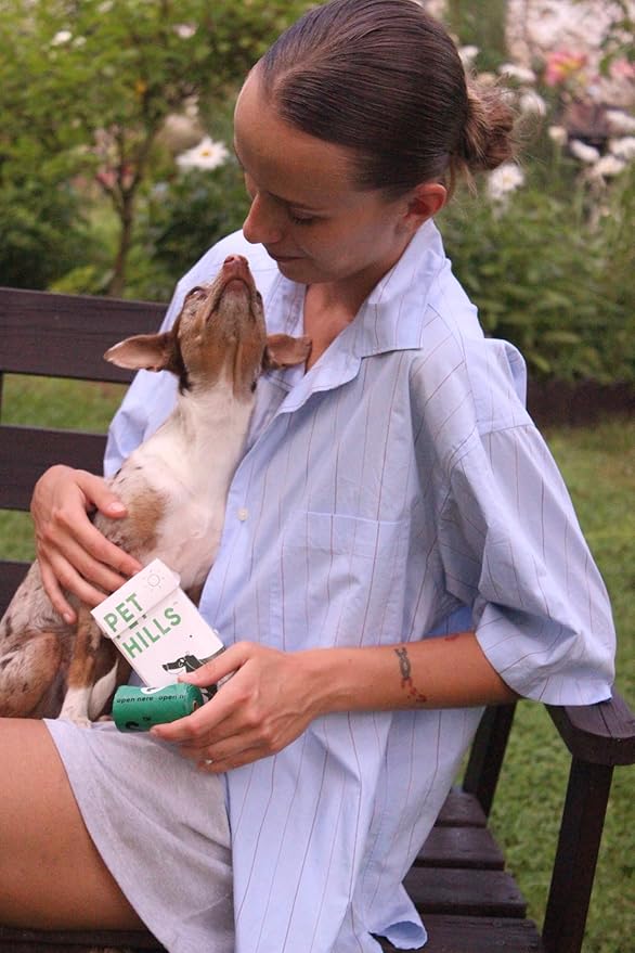 Heavy Duty Compostable Dog Poop Bags – 120 Count, 25% Thicker, Leakproof & Unscented Refills, Fits All Dispensers, Plant-Based, TÜV OK Compost HOME Certified