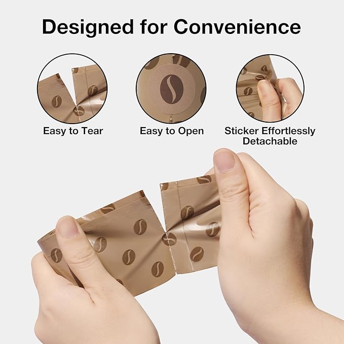 VETRESKA Dog Poop Bags, Coffee Scented Waste Bags, Leak Proof, Extra Thick and Large Dog Pet Bags for Dogs and Cats - 300 Count (20 Refill Rolls)