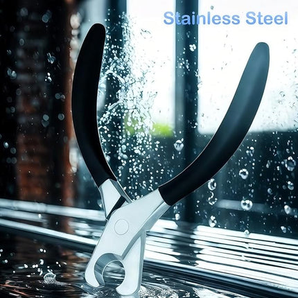 Large Dog Nail Clippers Wide Jaw Opening Heavy Duty Dog Nail Trimmer Cat Claw Clippers(Black)