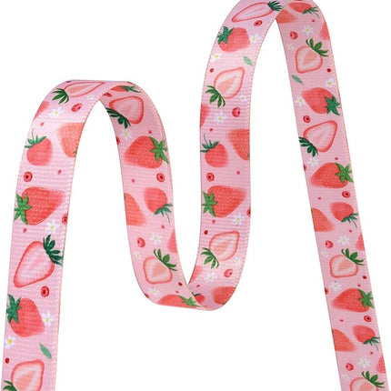 Dog Collar with Bohemia Floral Tribal Geometric Patterns - Soft Ethnic Style Collar Adjustable for Small Medium Large Dogs(Strawberry,XS)