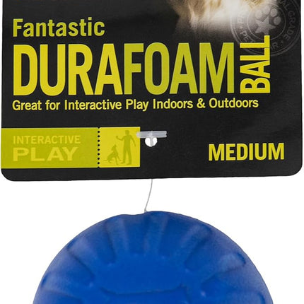 Starmark Fantastic DuraFoam Ball Tough Dog Toy, Color Varies Medium
