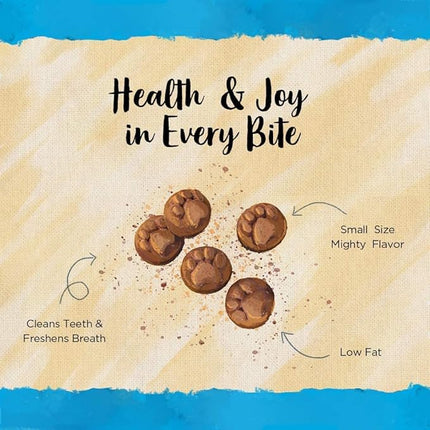 Blue Dog Bakery Natural Dog Treats, Doggie Paws, Peanut Butter, 16.2oz (6 Count)