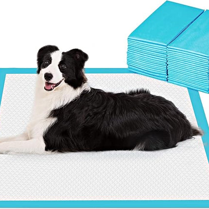 Extra Large Pet Training and Puppy Pads Pee Pads for Dogs 28"x34" -30 Count Super Absorbent & Leak-Proof