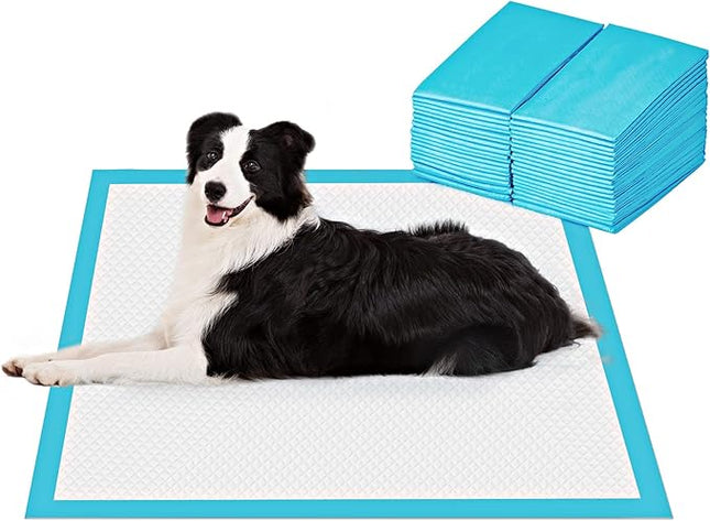 Extra Large Pet Training and Puppy Pads Pee Pads for Dogs 28"x34" -30 Count Super Absorbent & Leak-Proof