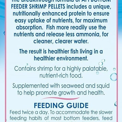 API Bottom Feeder Shrimp Pellet 7.9 Ounce (2 Pack)
