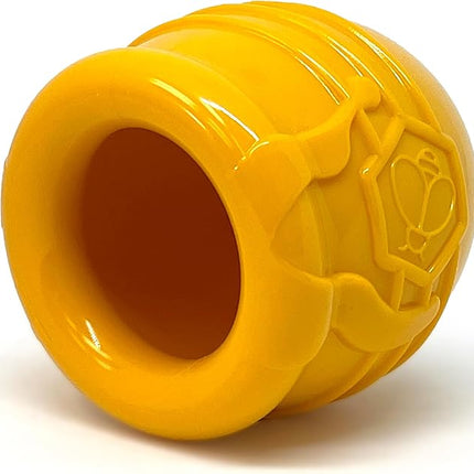 SodaPup Honey Pot – Durable Dog Treat Dispenser & Enrichment Toy Made in USA from Non-Toxic, Pet Safe, Food Safe Natural Rubber Material for Mental Stimulation, Problem Chewing, Calming Nerves, & More