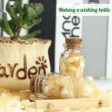 1lb Yellow Jade Aquarium Gravel Rocks Natural Tumbled Healing Crystal Chips Bulk Gemstones Crushed Stones for Fountain Vase Filler Planters Decorative Fish Tank Potted Reiki Energy Balancing