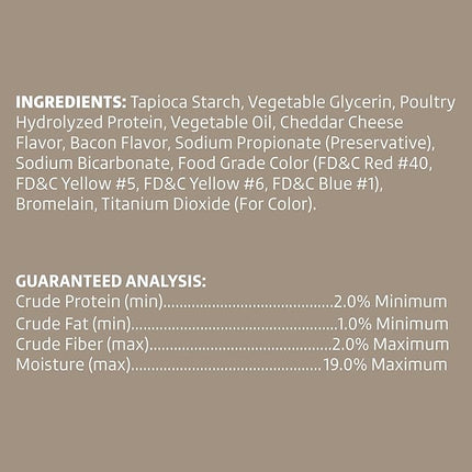 Amazon Brand - Wonder Bound Bacon & Cheese Flavor Dog Twist Sticks - 55 Count - Rawhide-Free Dog Treats, Dental Health Chews for Plaque & Tartar Control, Easy to Digest, Long-Lasting (Pack of 2)