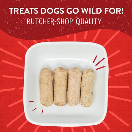 Stella & Chewy's Freeze-Dried Raw Wild Weenies Dog Treats - High-Protein Training Treats for Dogs & Puppies - All-Natural Bacon Recipe with 95% Meat & Organs - USA Made - 11 oz Bag
