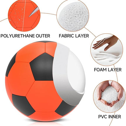 QDAN Herding Ball for Dogs, 25 inch Dog Balls, Giant Dog Toys Horse Toy, Herding Ball for Australian Shepherd, Orange