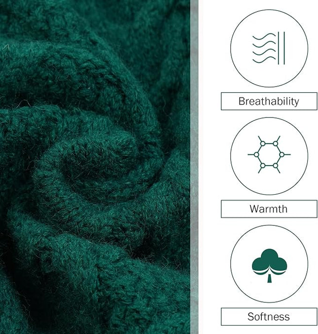 QBLEEV Small Dog Sweaters for Girls - Warm Winter & Fall Dog Sweaters with Soft Material, Turtleneck & Vest Options, Female XS