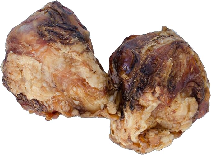 123 Treats - Knee Cap Beef Bones 100% Natural Dog Bones, Made from Premium USA Grass Fed Beef, Pack of 10